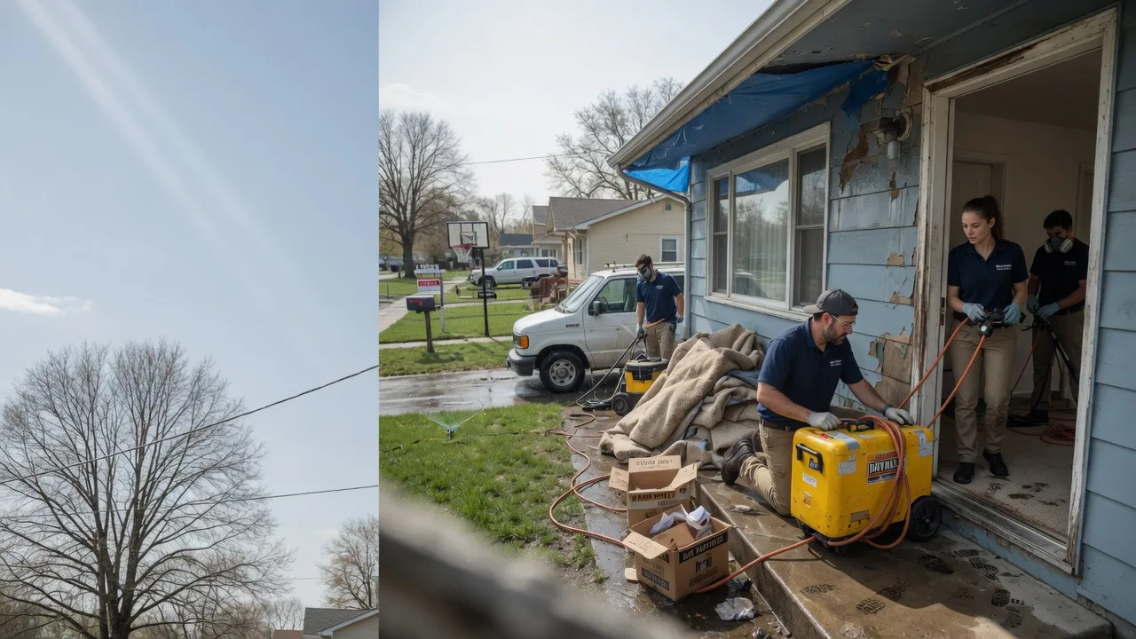 Basement Flood Cleanup in Hohenwald, TN near me
